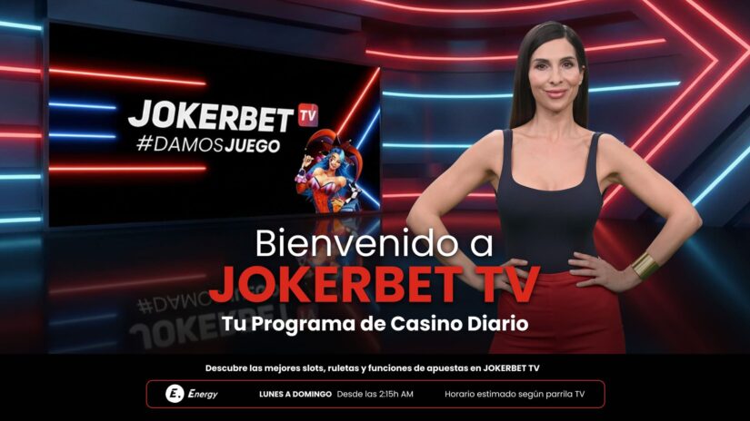 JokerBet TV, un programa diario emitido en Energy.