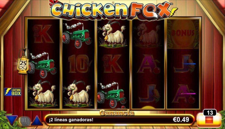 Slot chicken fox en Casumo casino