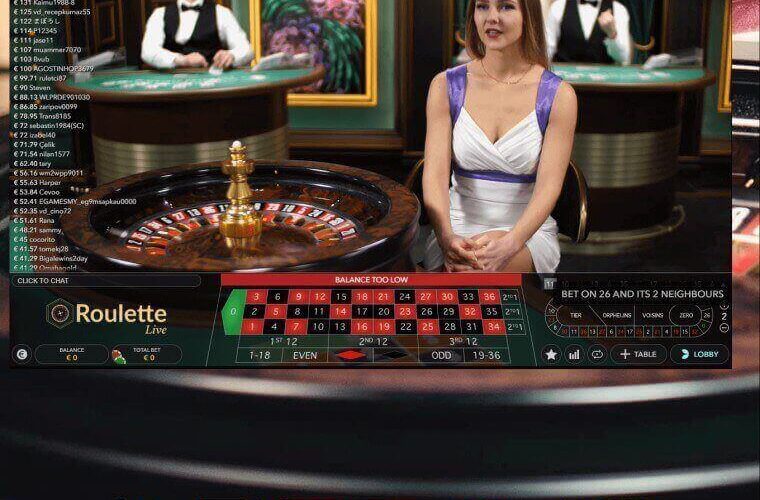 leovegas ofrece ruleta en vivo con excelente calidad para jugar desde el movil u ordenador