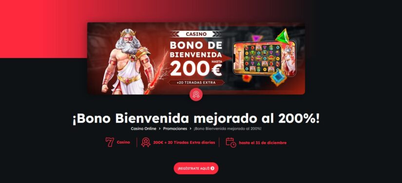 Bono de bienvenida de Casino Barcelona 100% hasta 200 euros con condiciones y giros gratis