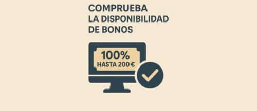 comprueba la disponibildiad de bonos de casino
