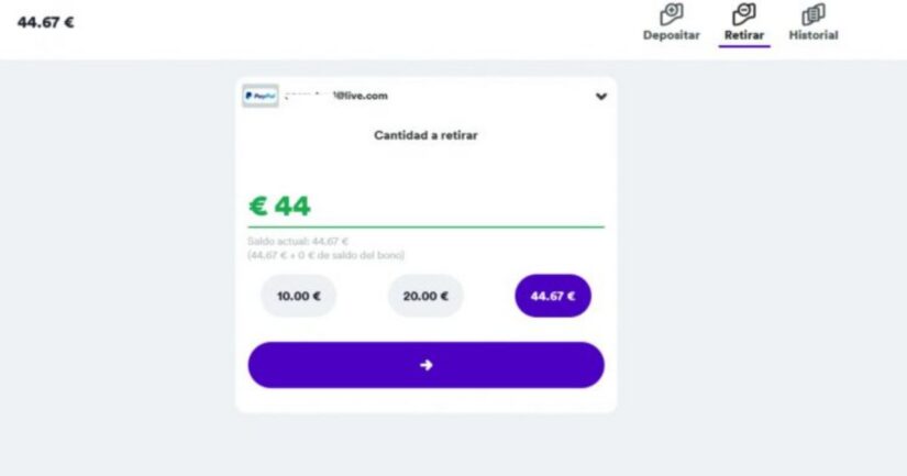 casumo casino retiro inmediato