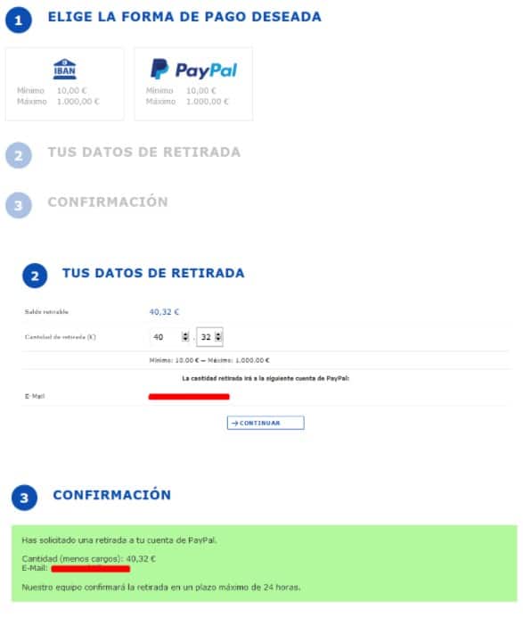 prueba de que el casino lowen play paga