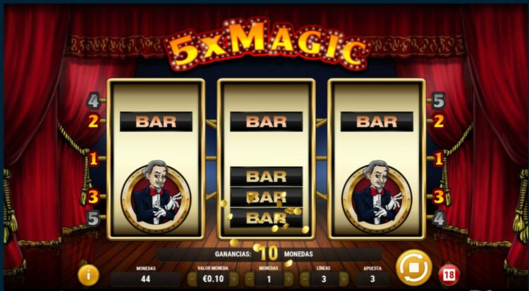 5xmagic slot en Platincasino