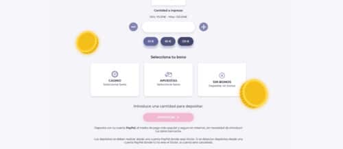 deposito en casino con paypal