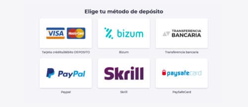 métodos de pago en Casino Gran Madrid