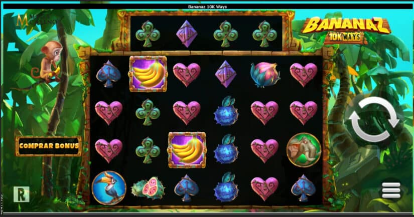 tragaperras bananaz en Megacasino