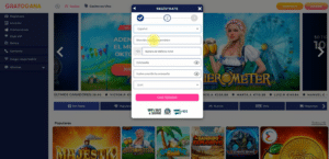 Formulario de registro en Gratogana