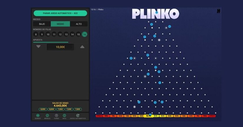 Juego plinko casino