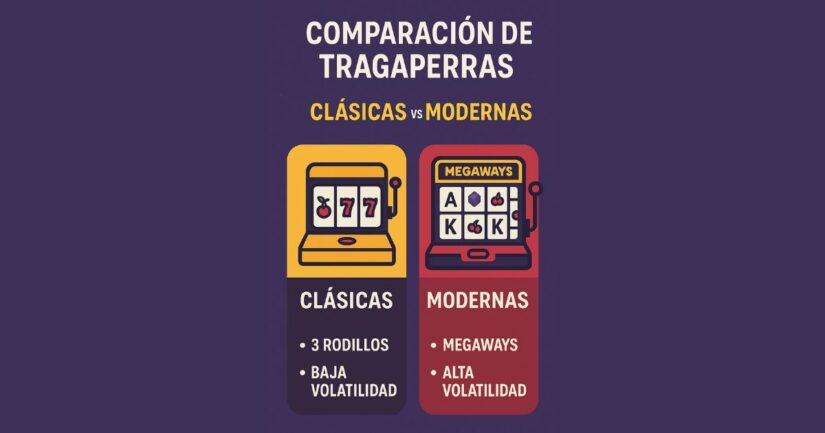 comparacion tragaperras españolas clasicas vs modernas