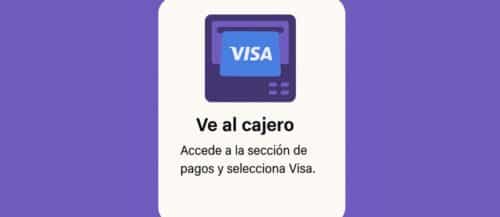 paso 2 - depositar en casinos con visa