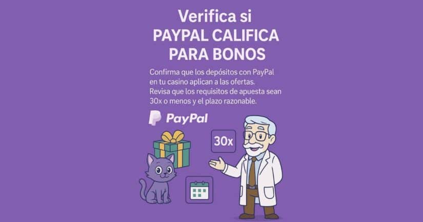 verifica si paypal califica para bonos de casino