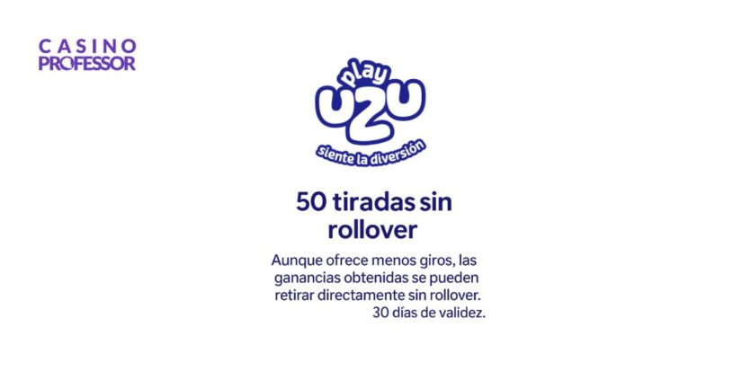 giros gratis sin rollover en Playuzu casino