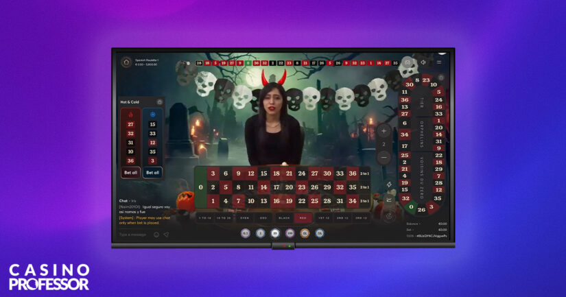 Ruleta viva con crupier en casino online en España