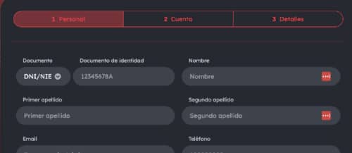 Regístrate en el casino Bizum de tu preferencia y verifica tu identidad